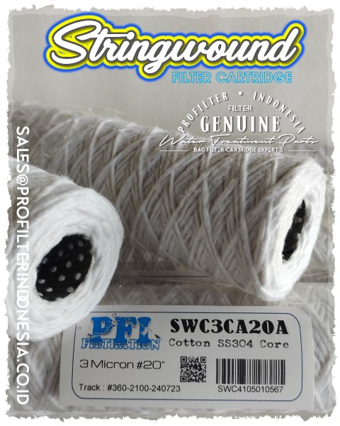 swc string wound cartridge filter benang katun