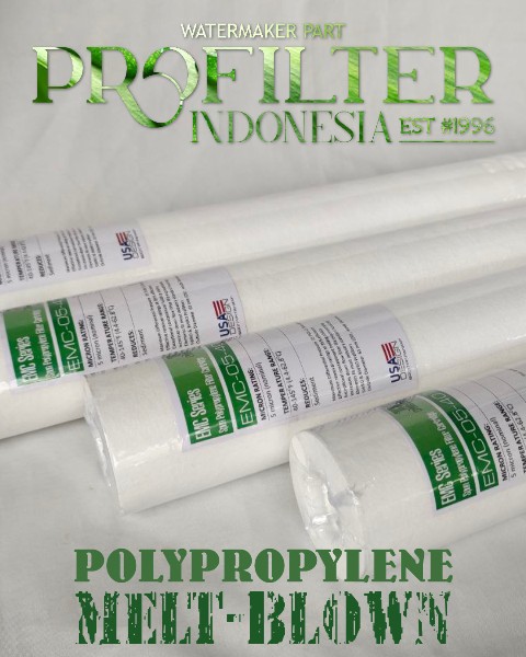 emc meltblown filtration fiber filter cartridge