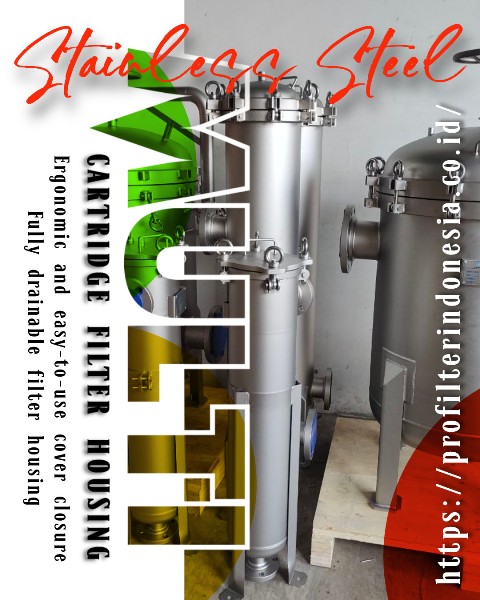 SS316 Housing Multi Cartridge Filter untuk Industrial Water Treatment SS316 Housing Multi Cartridge Filter untuk Industrial Water Treatment