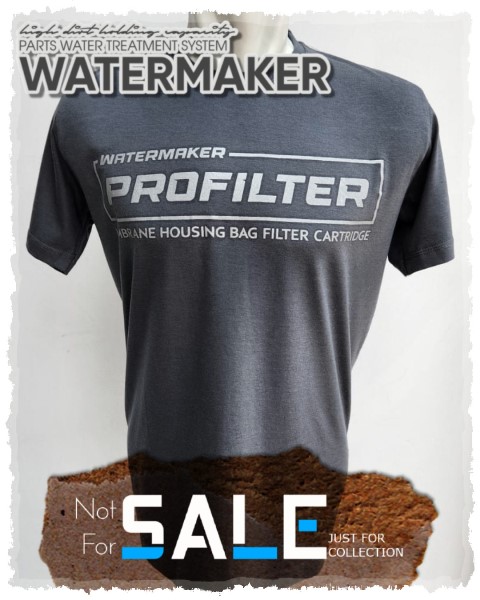 T-Shirt Profilter Watermaker Abu Silver