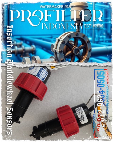 GF Signet P51530-P2 paddlewheel flow sensor 10-36 inch industrial