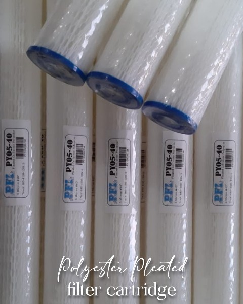 polyester pleated filter cartridge pfi