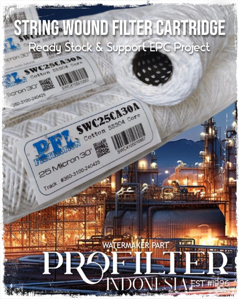 string wound filter cartridge 5 micron