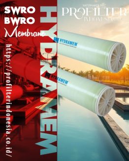 Hydramem HM 8040-BWE-400 High Performance Brackish Water RO Membrane 8040 untuk sistem BWRO industri