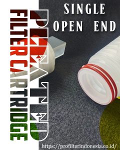 Single Open End Pleated Filter Cartridge
